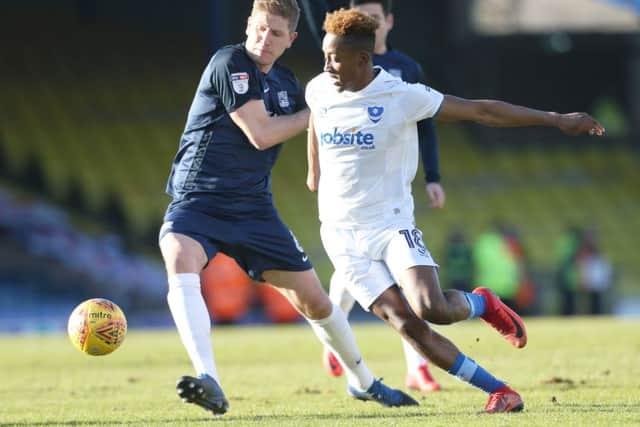 Jamal Lowe. Picture: Joe Pepler