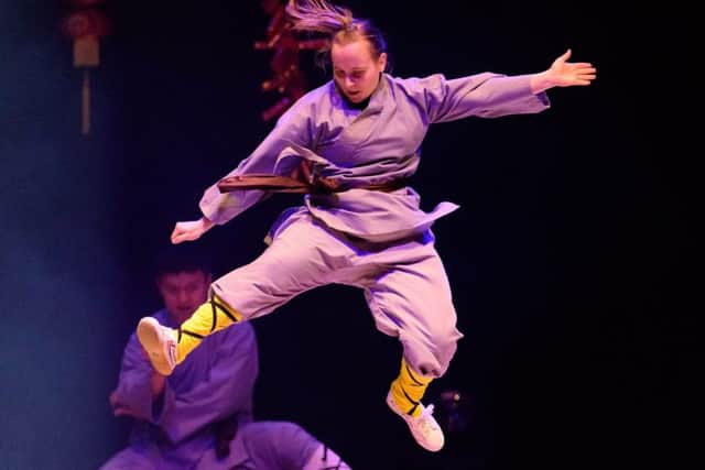 Members of the UK Shaolin Temple gave demonstrations of Kung Fu     Picture: Keith Woodland