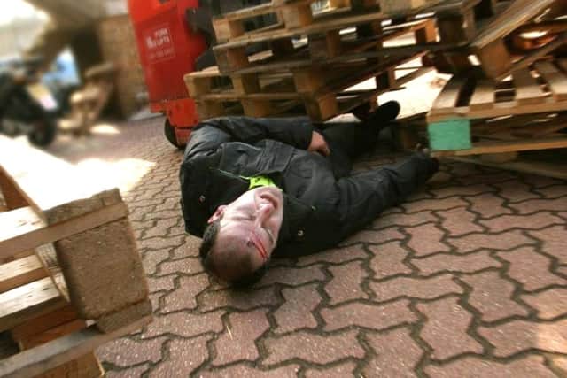 St John Ambulance gives advice on how to help someone who has suffered a spinal injury