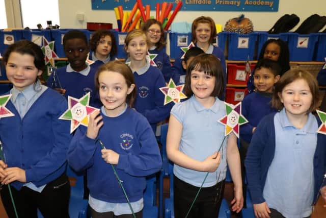 Pupils from Cliffdale Primary Academy