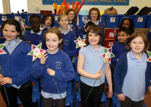Pupils from Cliffdale Primary Academy