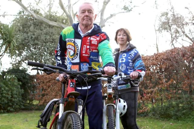 David Abrams and his wife Sandra