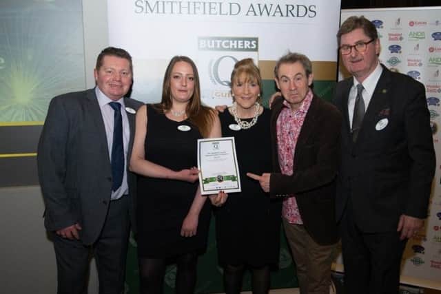 The Buckwells team at the awards