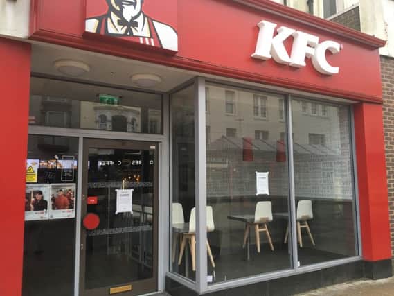 KFC stores are closing due to a major shortage of chicken