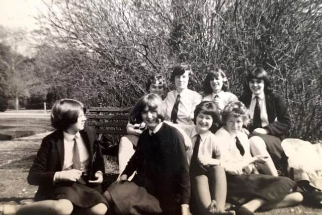 Pupils from Portsmouth Northern Grammar School for Girls in the 1960s.