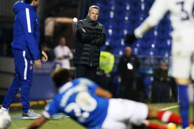 Pompey boss Kenny Jackett
