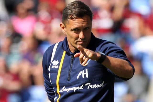 Shrewsbury boss Paul Hurst