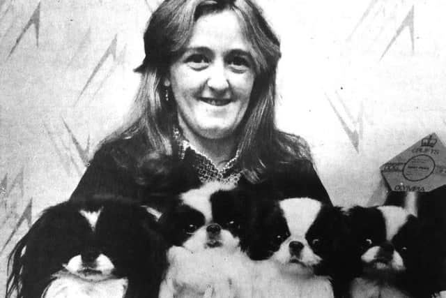 Mrs Sargent with her four successful chins