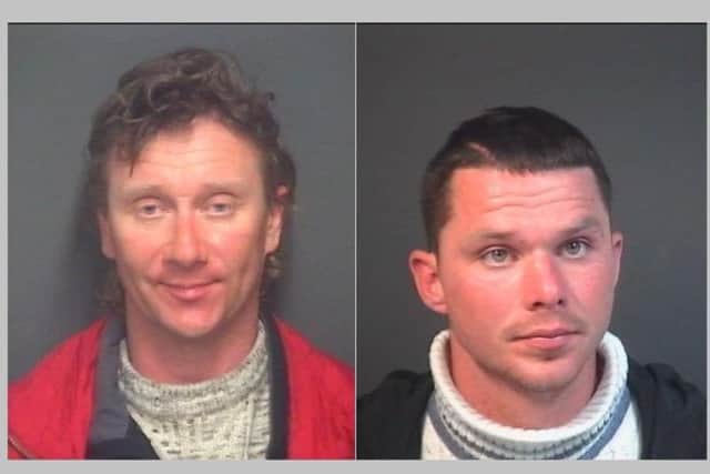 Vladyslav Kurtoglu and Dmytro Kriuk who were jailed at Portsmouth Crown Court