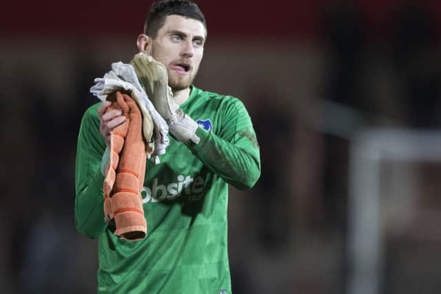 Luke McGee missed out on the clean sheet he craves. Picture: Mark Robinson