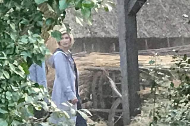 Jodie Whittaker filming Doctor Who at Little Woodham village in Gosport. Picture: Lewis Jefferies