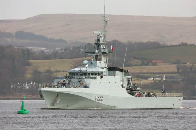HMS Forth sets sail for Portsmouth