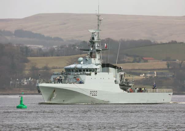 HMS Forth sets sail for Portsmouth