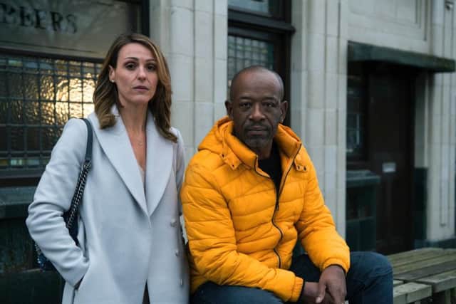 Save Me stars Suranne Jones and Lennie James.