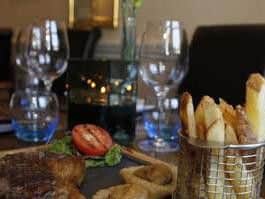 The tasty fare on offer.