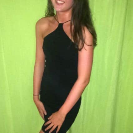 Katie Scannell in happier times