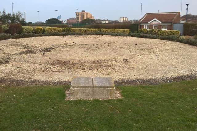 GONE Alan Burnetts picture of the wanton act of official vandalism
