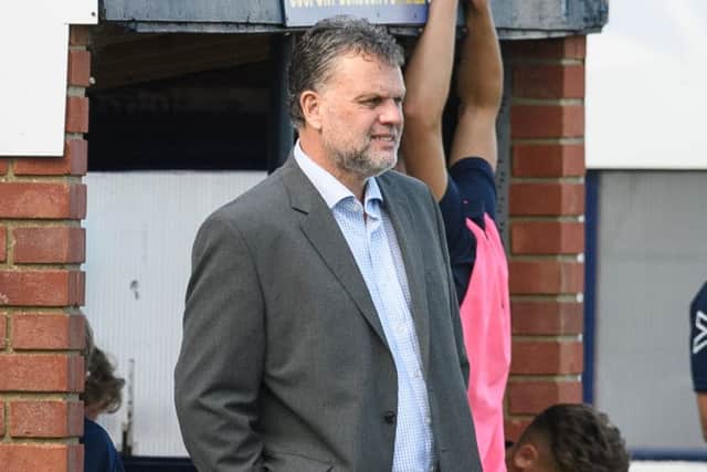 Gosport Borough boss Alex Pike. Picture: Keith Woodland