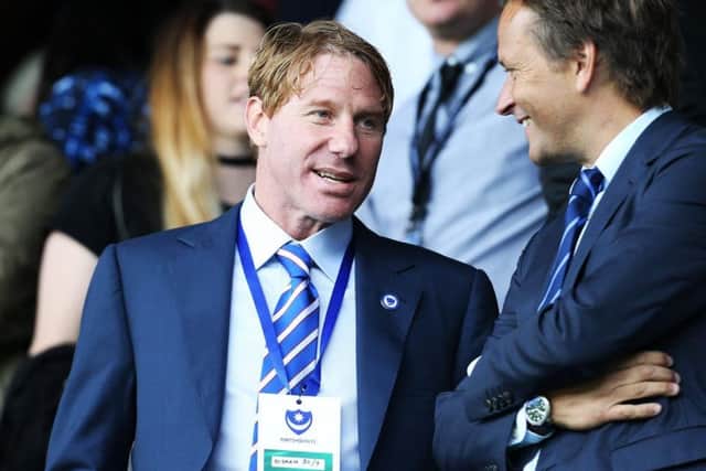 Eric Eisner is convinced fans will approve new Pompey badge.