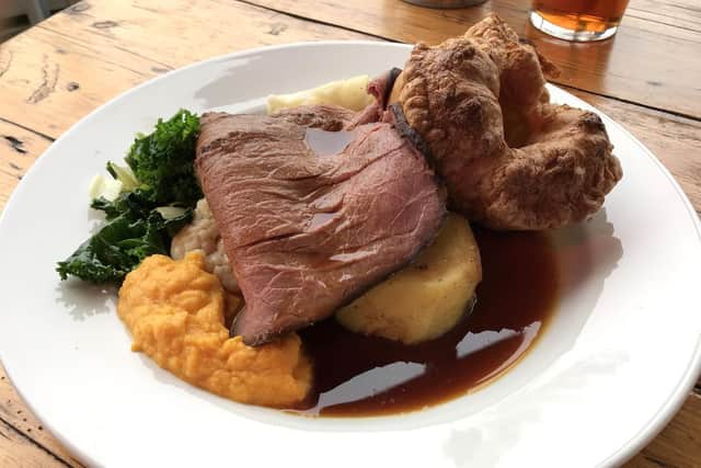 Roast topside of Hampshire beef