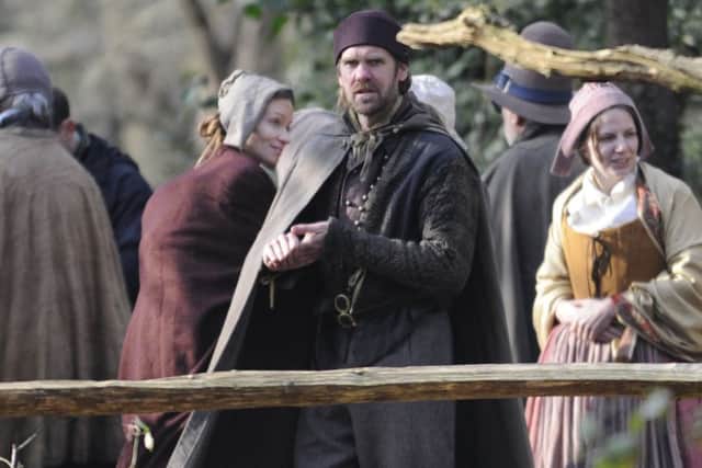An episode of Dr Who has been filmed at Alver Valley medieval village in Gosport.
Picture Ian Hargreaves