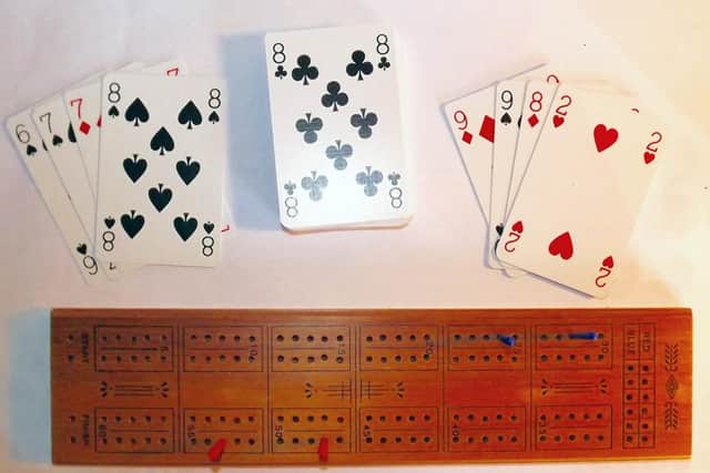 A good cribbage hand - if you can add up.