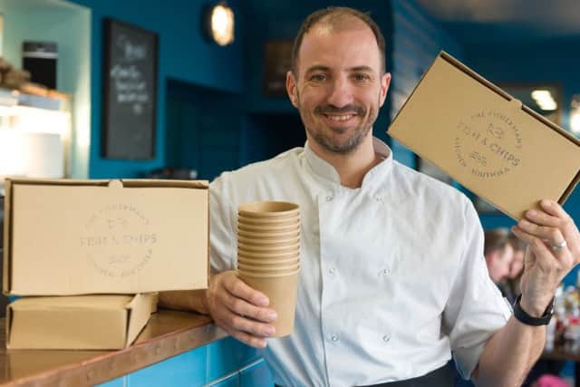 Gary Moreton-Jones from The Fisherman's Kitchen in Clarendon Road, Southsea. Picture by: Duncan Shepherd