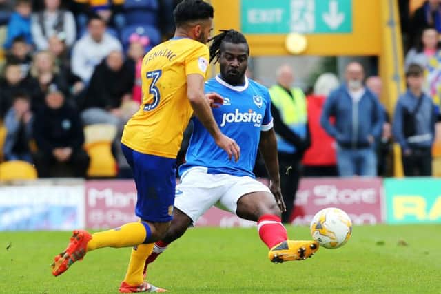 Stanley Aborah played 122 minutes for Pompey last season