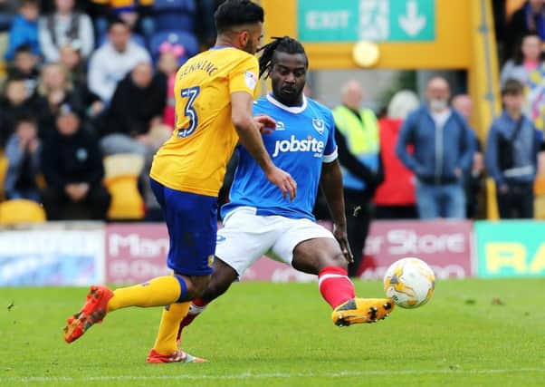 Stanley Aborah played 122 minutes for Pompey last season