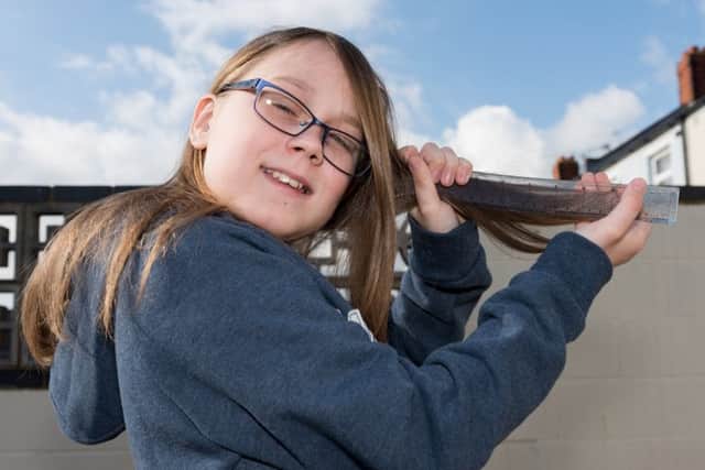 Dylan Hibberd will be getting his hair cut and donating it to the Little Princess Trust to be made into a wig. Picture by Duncan Shepherd