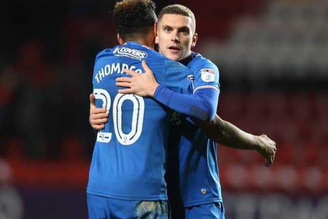 Pompey midfielder Stuart O'Keefe