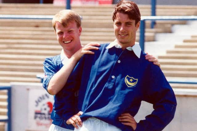 Andy Awford and Kit Symons
