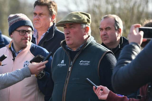 Paul Nicholls, the trainer of National Spirit Hurdle contender Old Guard
