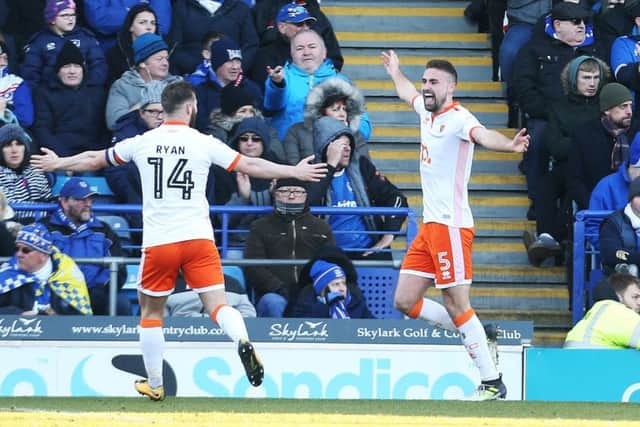 Blackpool got the win at Fratton Park