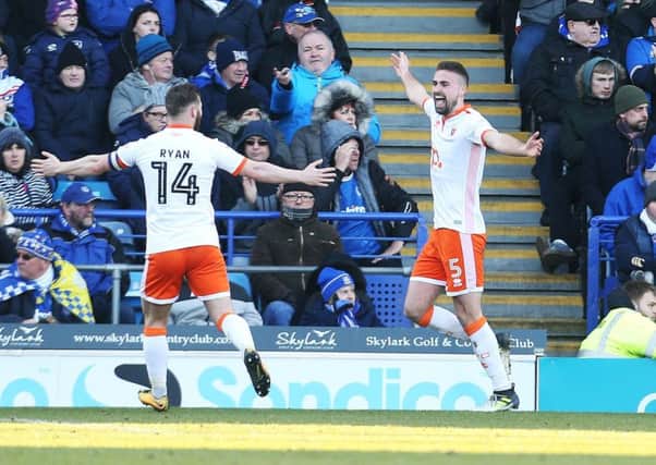 Blackpool got the win at Fratton Park