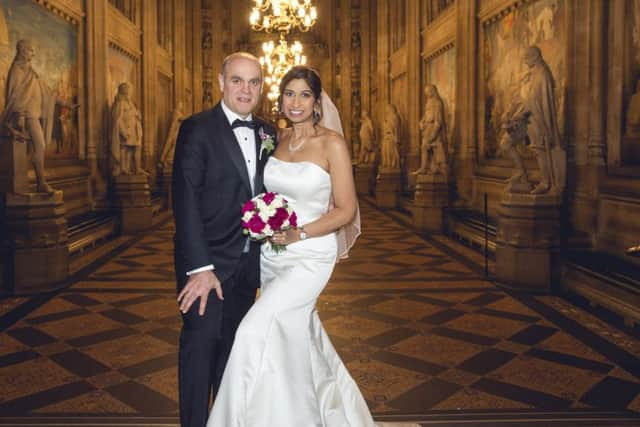 Tying the knot in the House of Commons
Picture: Sandra Vijandi Photography