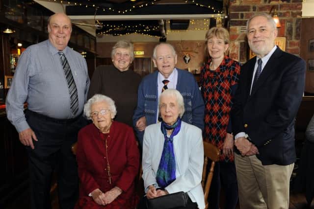 Marjorie was joined by many family members and friends for her surprise lunch