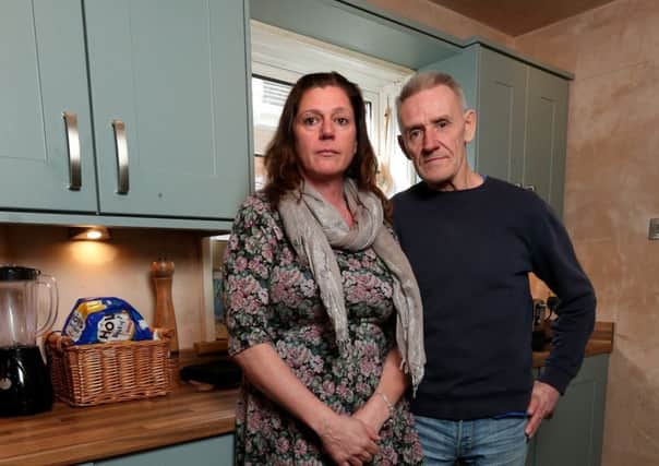 Antonia Wood and Ken Morgan were threatened with bailiffs by a kitchen company