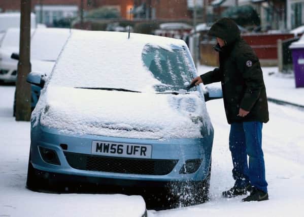 Snow is forecast for the south on Thursday and Friday Picture: PA Wire