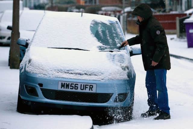 Snow is forecast for the south on Thursday and Friday Picture: PA Wire