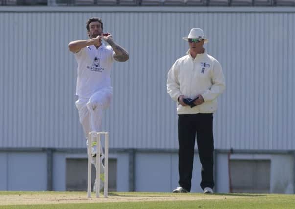 Reece Topley. Picture: Neil Marshall