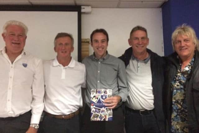 The News' chief sports writer Neil Allen at the launch of Played Up Pompey.