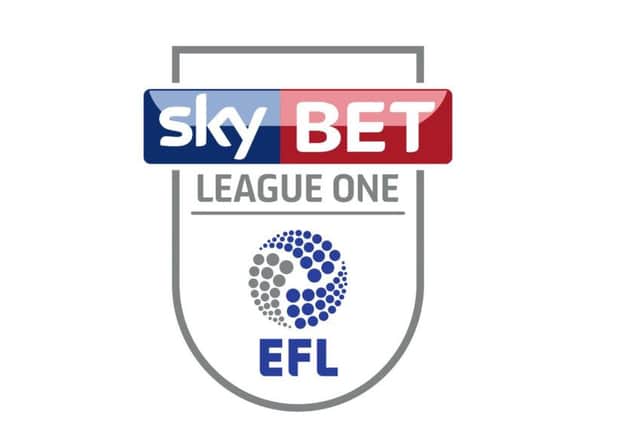 Sky Bet League One logo.
