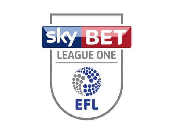 Sky Bet League One logo.