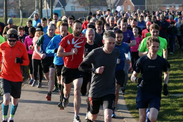 Whiteley parkrun. Picture: Chris Moorhouse