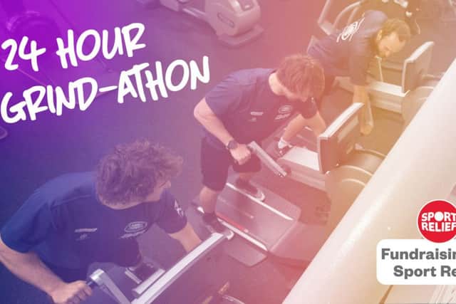 The 24-hour Americas Cup Grind-athon is in aid of Sport Relief