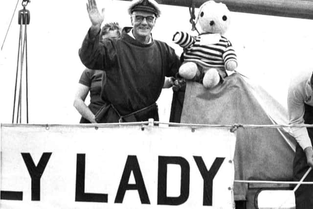 Sir Alec Rose on Lively Lady