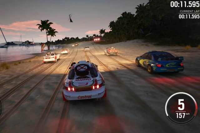 There is a lot to be said for racing on the beach