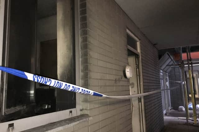 A flat on Goldsmith Avenue, in Portsmouth, was gutted by a fire at 1.30am this morning.