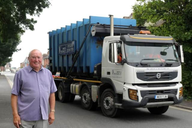 John Cass, the chairman of the Tipner and Stamshaw Neighbourhood Forum, has been campaigning for years against heavy lorries using residential streets